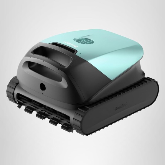 lqqtsg Beatbot Sora 10 Cordless Pool Vacuum Robot for Inground & Above Ground Pools, 6800 GPH Suction, Floor/Wall/Waterline/Shallow Area Cleaning, Waterline Parking, 300 Mins Runtime, Mint Green